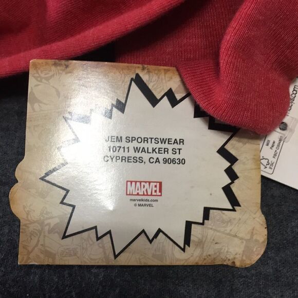 Free with Purchase Marvel Comics Long Sleeve T Shirt - Picture 4 of 7
